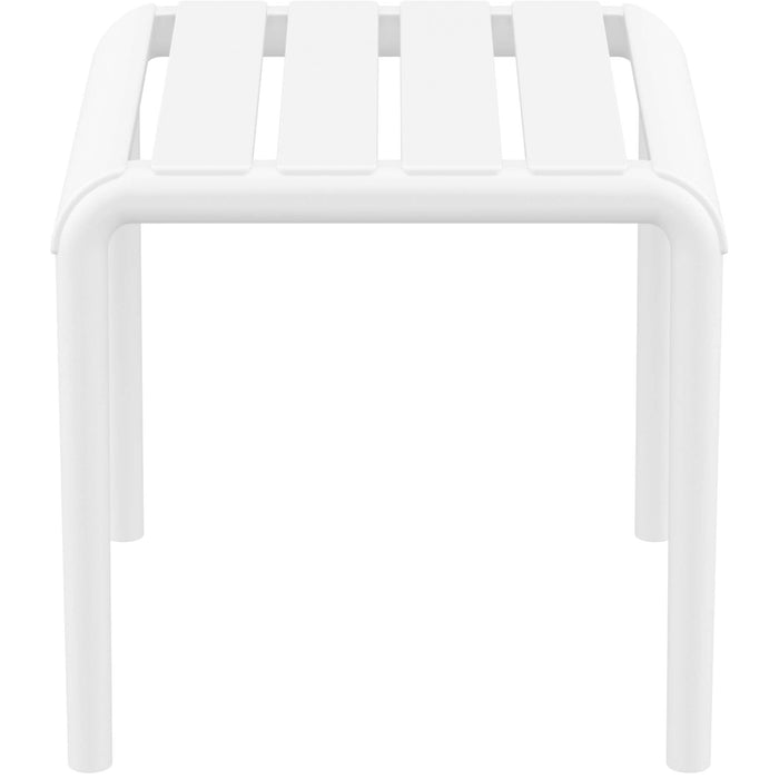 Siesta Paris Side Table/Footrest - White