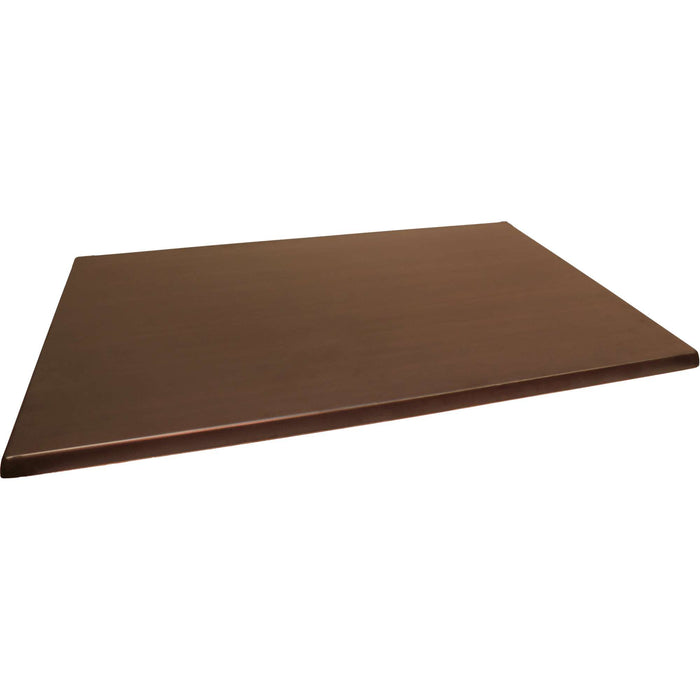 Werzalit Wenge 1200x800mm Rectangle Duratop by SM France