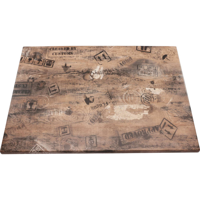 Werzalit Ex Works 1200x800mm Rectangle Duratop by SM France