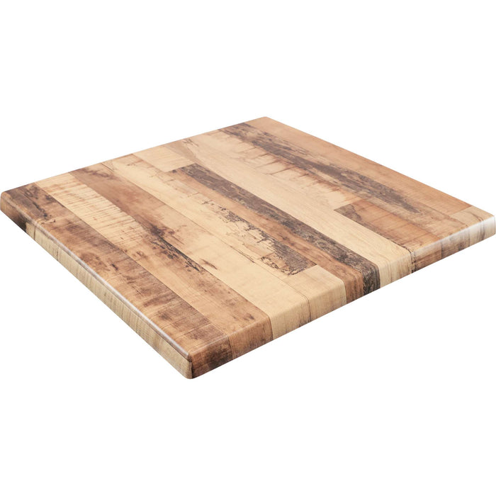 Werzalit Rustic Kansas 700mm Square Duratop by SM France