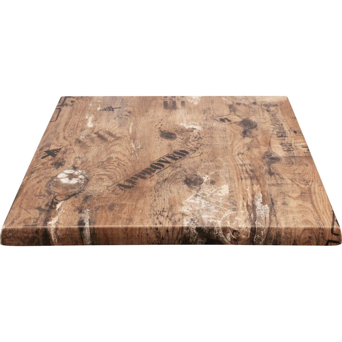 Werzalit Ex Works 600mm Square Duratop by SM France