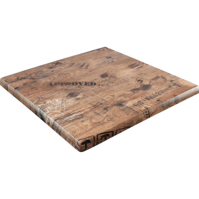 Werzalit Ex Works 700mm Square Duratop by SM France