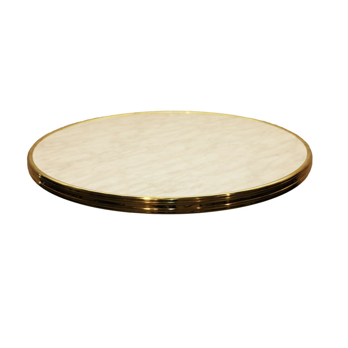 Werzalit Marble 600mm Diameter BISTRO Duratop by SM France