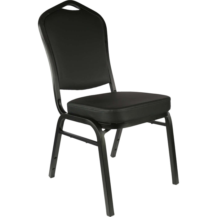 Durafurn Function Chair - Black Vinyl / Black Frame