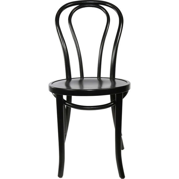 Paged Bentwood Chair - Black