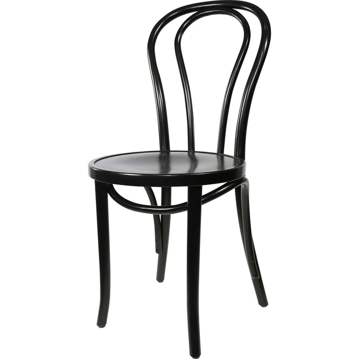 Paged Bentwood Chair - Black