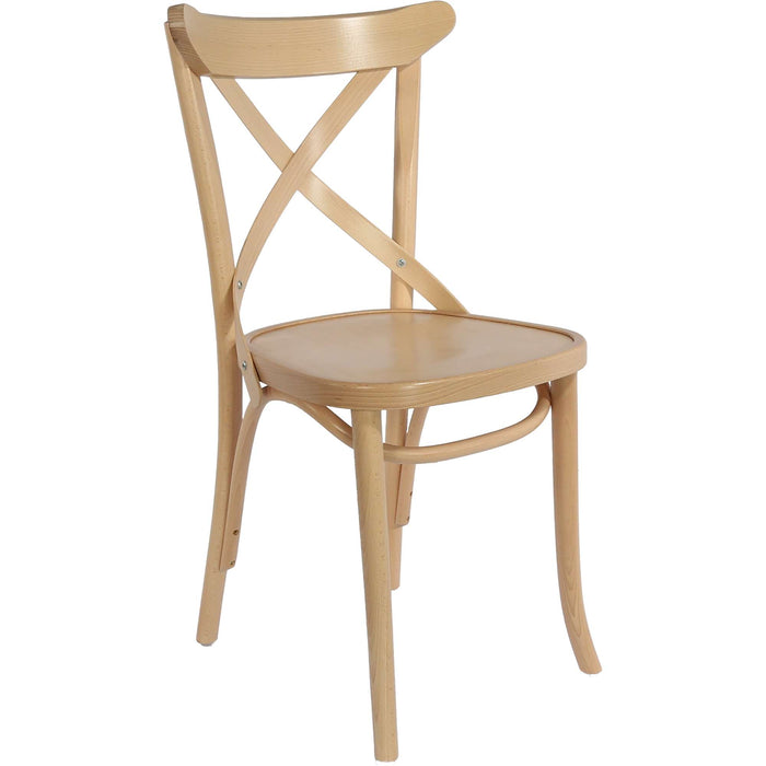 Paged Crossback Chair - Natural