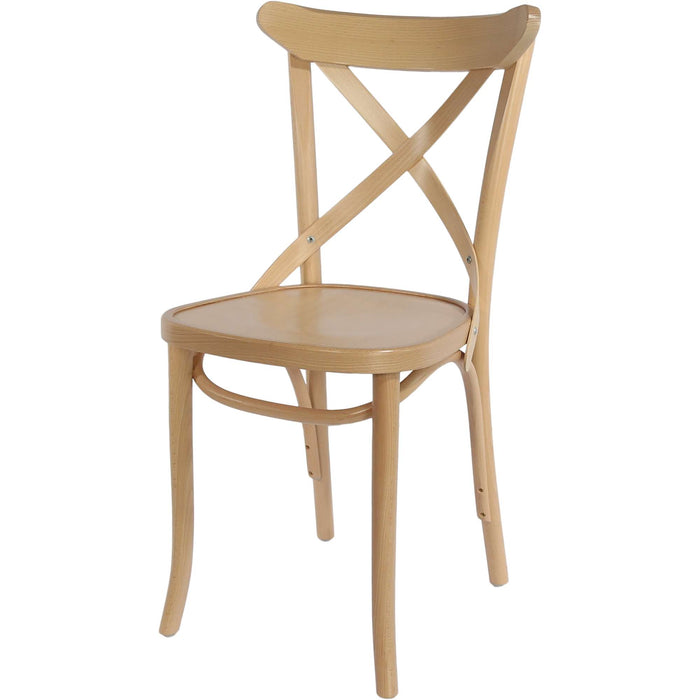 Paged Crossback Chair - Natural