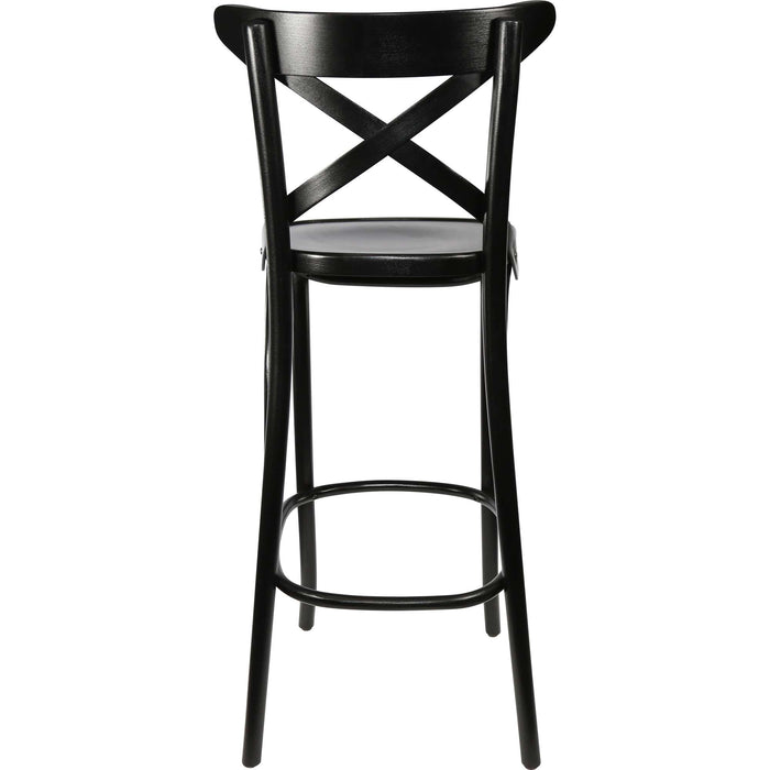 Paged Crossback 750 Stool - Black