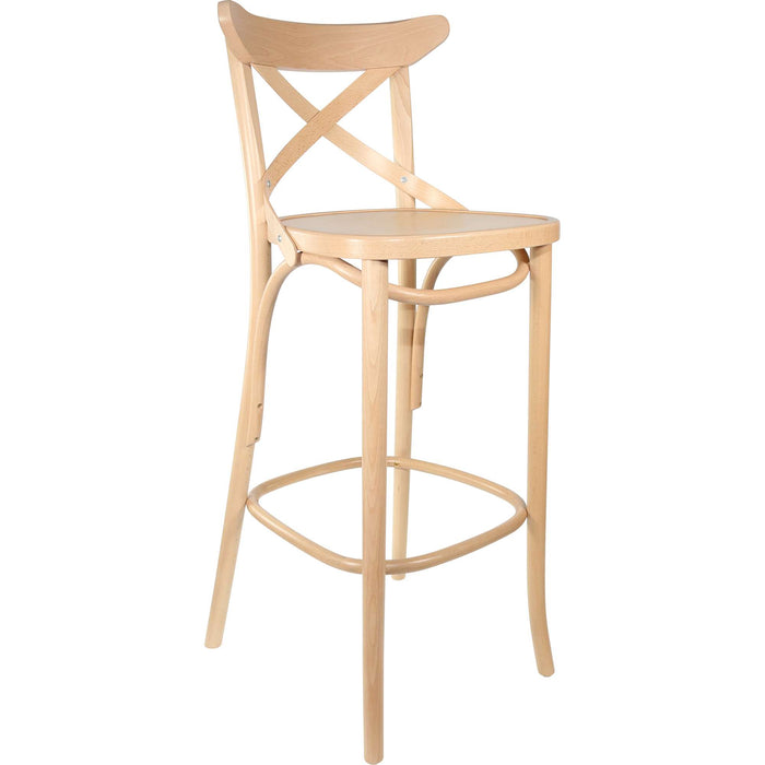 Paged Crossback 750 Stool - Natural