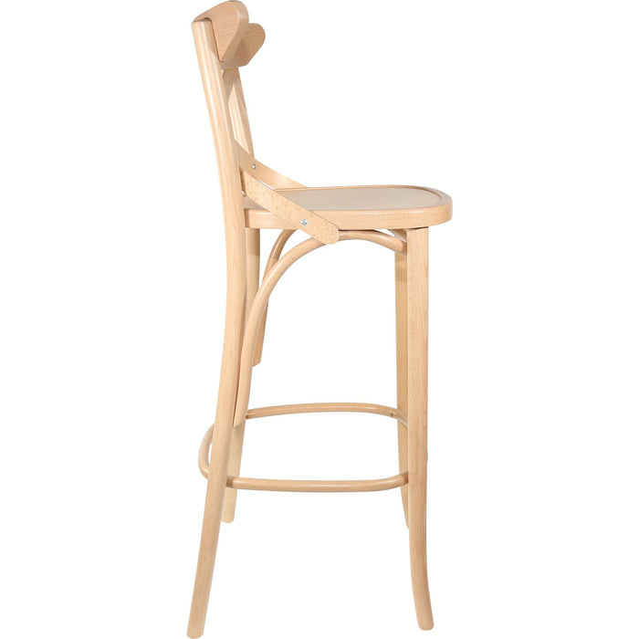 Paged Crossback 750 Stool - Natural