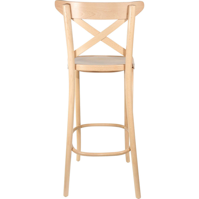 Paged Crossback 750 Stool - Natural