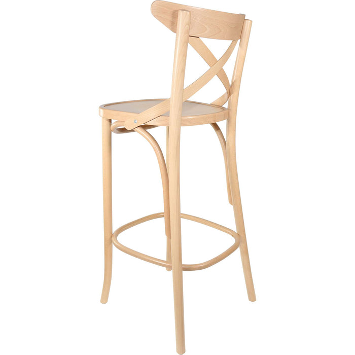 Paged Crossback 750 Stool - Natural