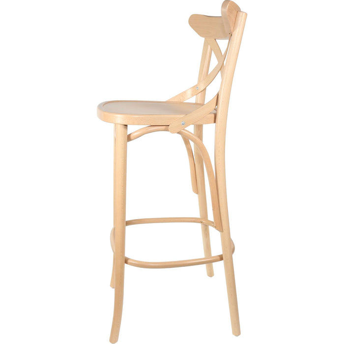 Paged Crossback 750 Stool - Natural