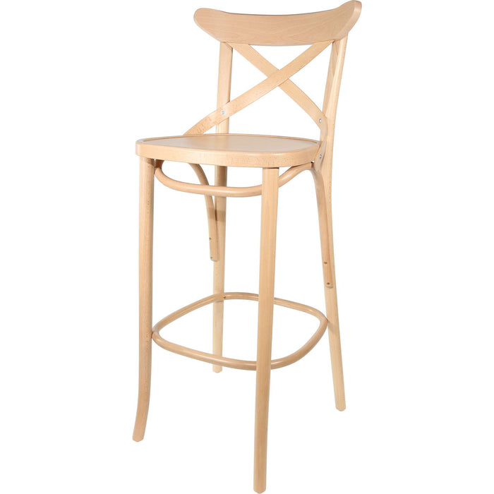 Paged Crossback 750 Stool - Natural