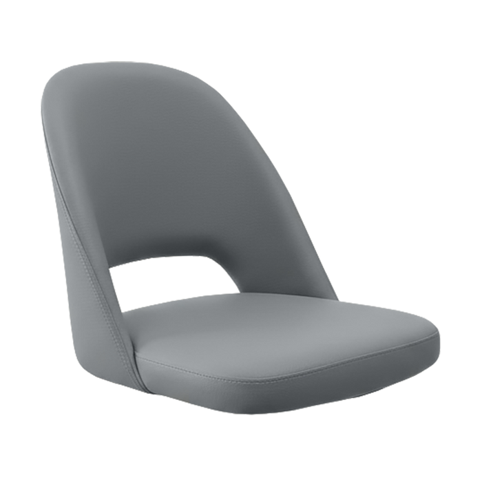 Crescent Chair Shell - Stone Vinyl