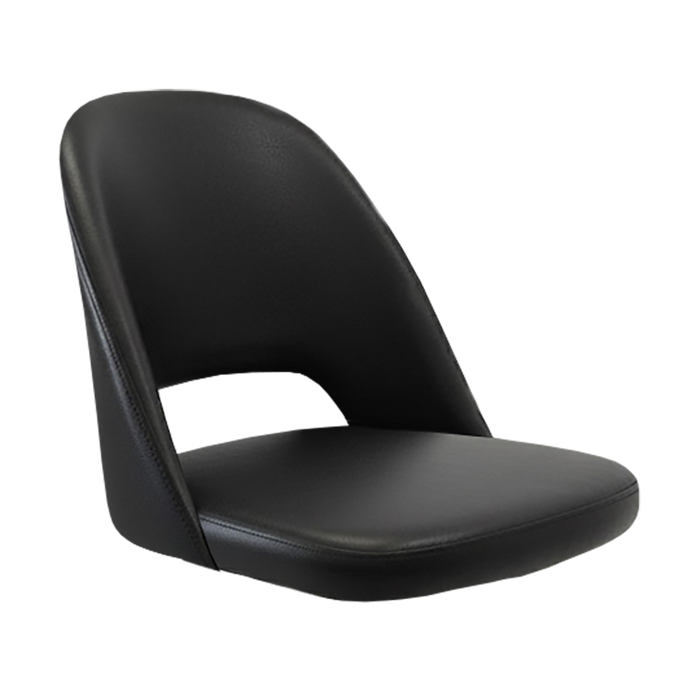 Crescent Chair Shell - Black Vinyl