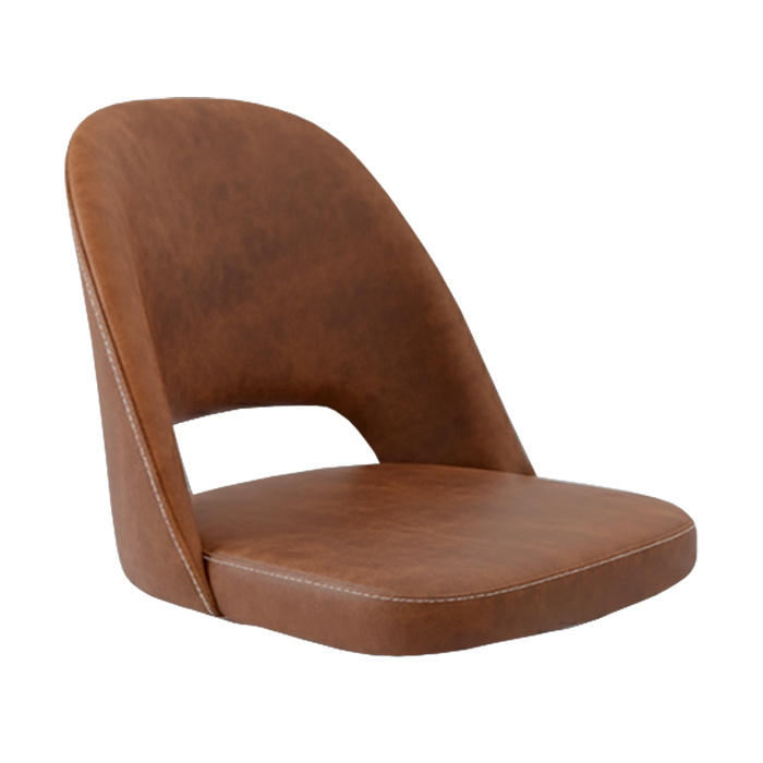 Crescent Chair Shell - Tan Fabric