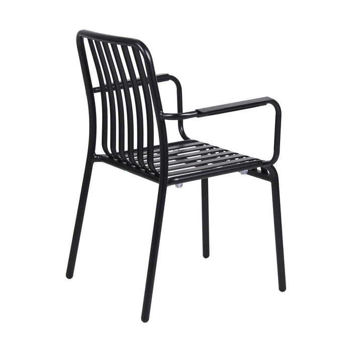 Durafurn Bordeaux Armchair — Black