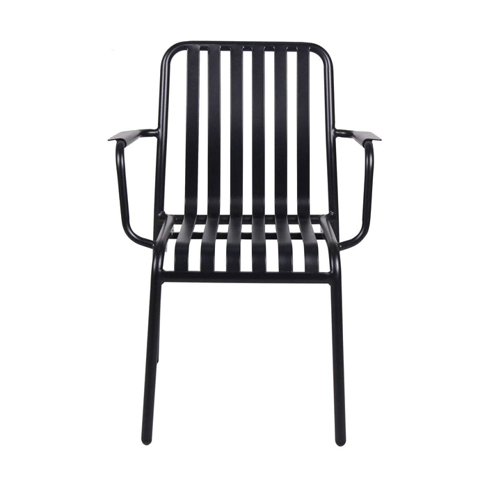 Durafurn Bordeaux Armchair — Black