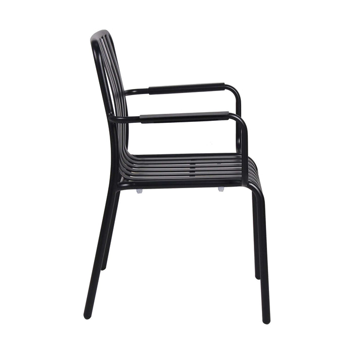 Durafurn Bordeaux Armchair — Black