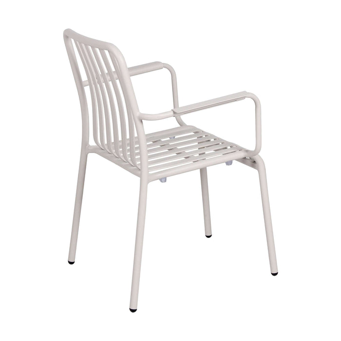 Durafurn Bordeaux Armchair — White