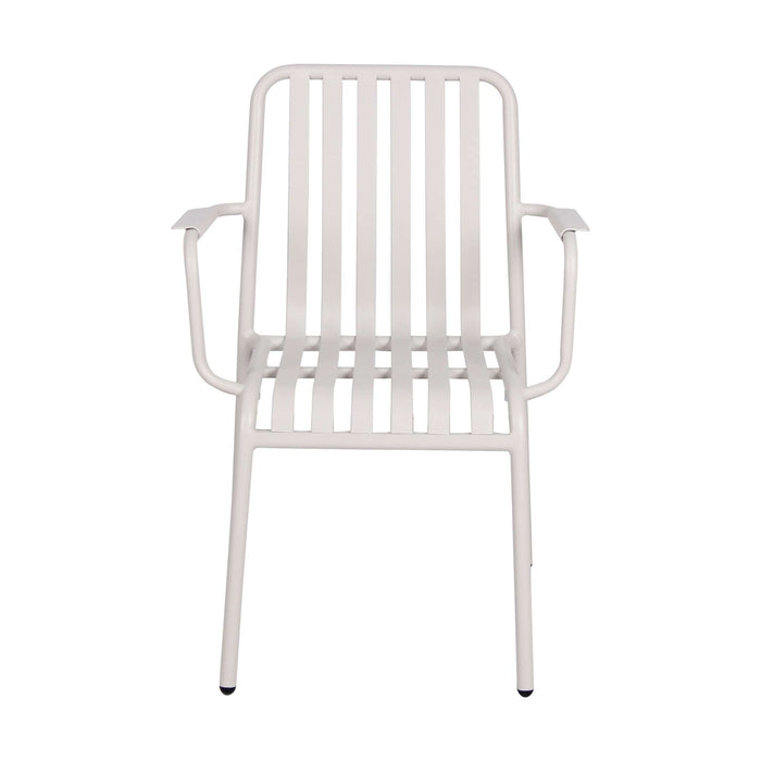 Durafurn Bordeaux Armchair — White