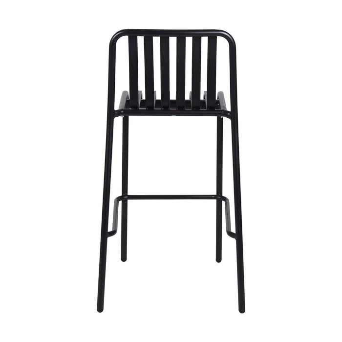 Durafurn Bordeaux Bar Stool — Black