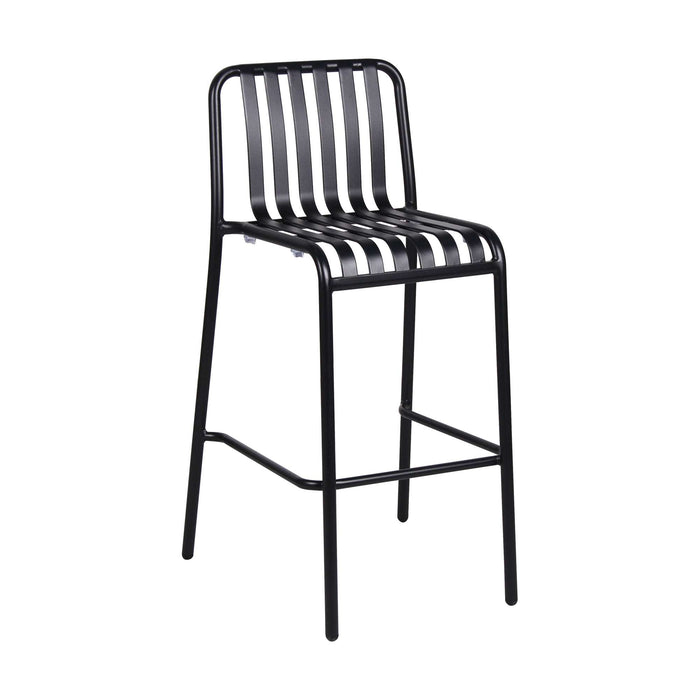 Durafurn Bordeaux Bar Stool — Black