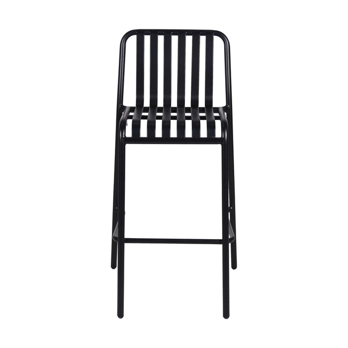 Durafurn Bordeaux Bar Stool — Black