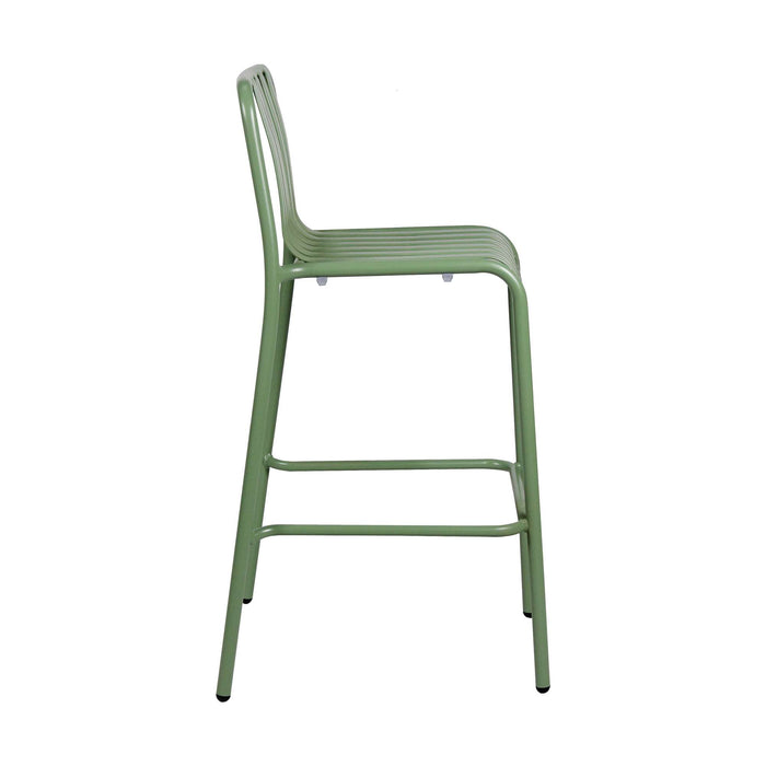 Durafurn Bordeaux Bar Stool — Olive Green