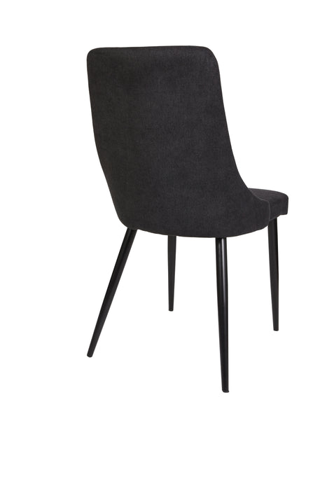 Flora Dining Chair Charcoal (Set of 2)