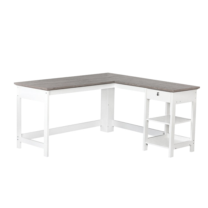 Broweville 1.5M L-Desk