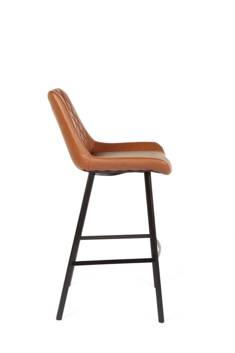 Flynne Bar Stool Antique Cognac (Set of 2)