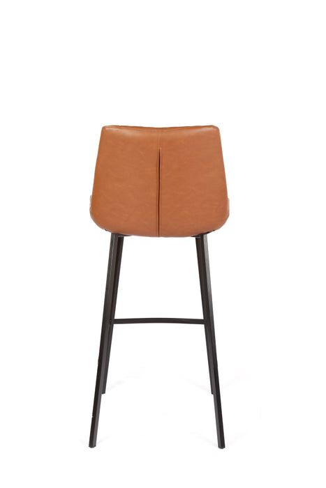 Flynne Bar Stool Antique Cognac (Set of 2)
