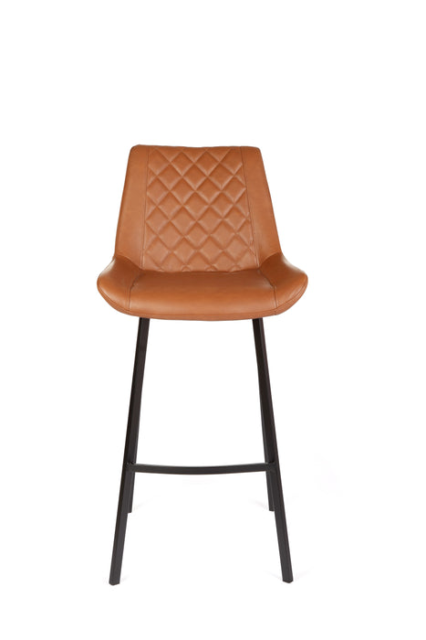 Flynne Bar Stool Antique Cognac (Set of 2)