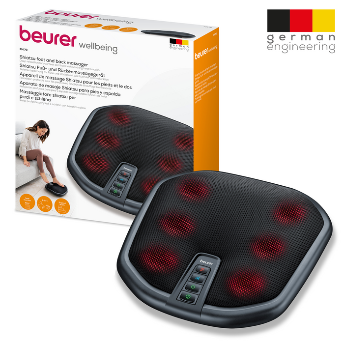 Beurer FM70 Shiatsu Foot and Back Massager