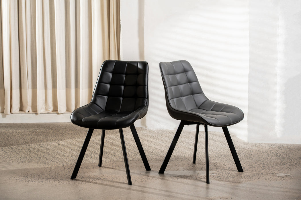 Forest Dining Chair Dark Grey (Set of 2)