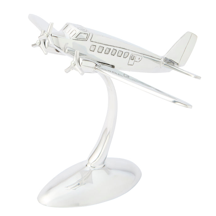Tri Motor Model Plane - Aluminium