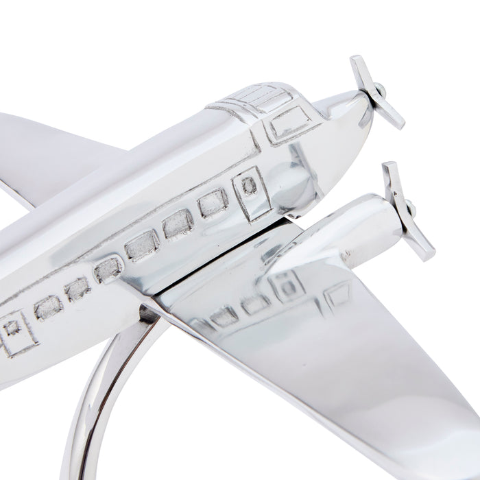 Tri Motor Model Plane - Aluminium