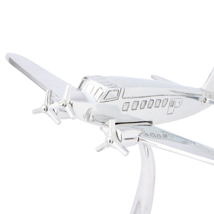 Tri Motor Model Plane - Aluminium