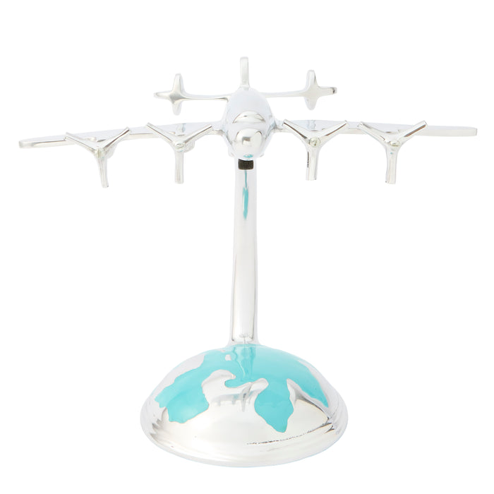 Aluminium Tour the World Ornament