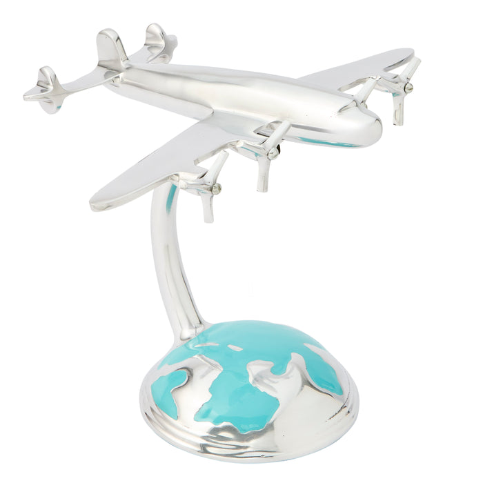 Aluminium Tour the World Ornament