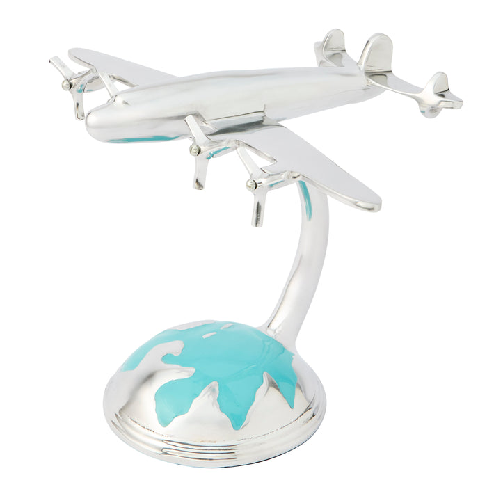 Aluminium Tour the World Ornament