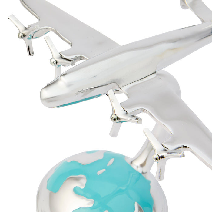 Aluminium Tour the World Ornament