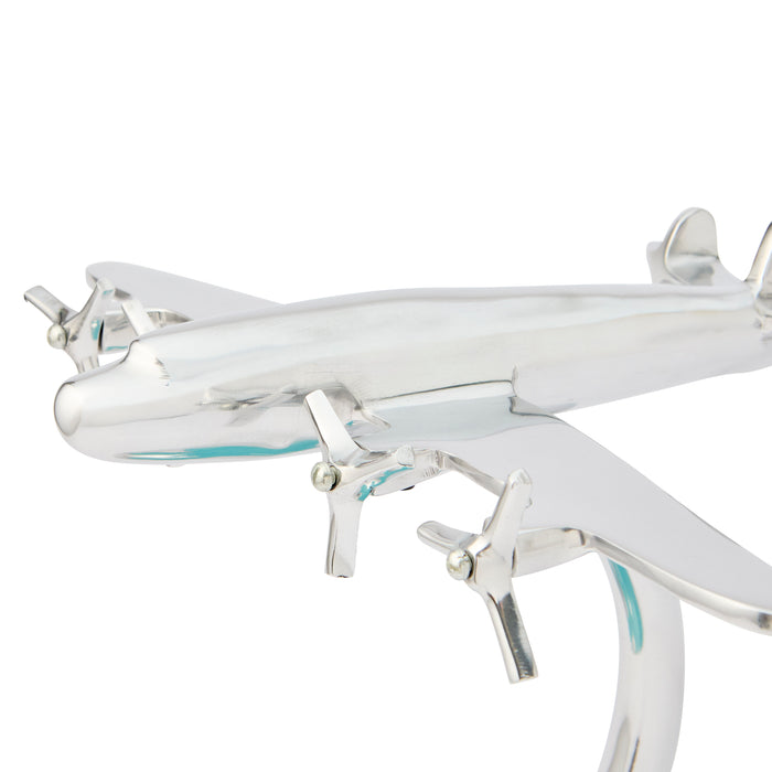 Aluminium Tour the World Ornament