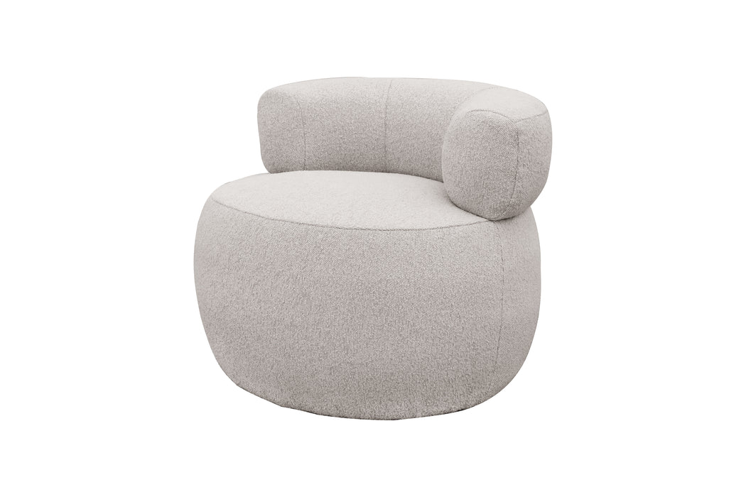 Fremont Swivel Occasional Chair Fog