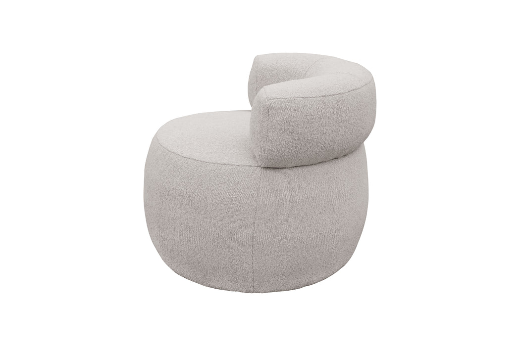 Fremont Swivel Occasional Chair Fog