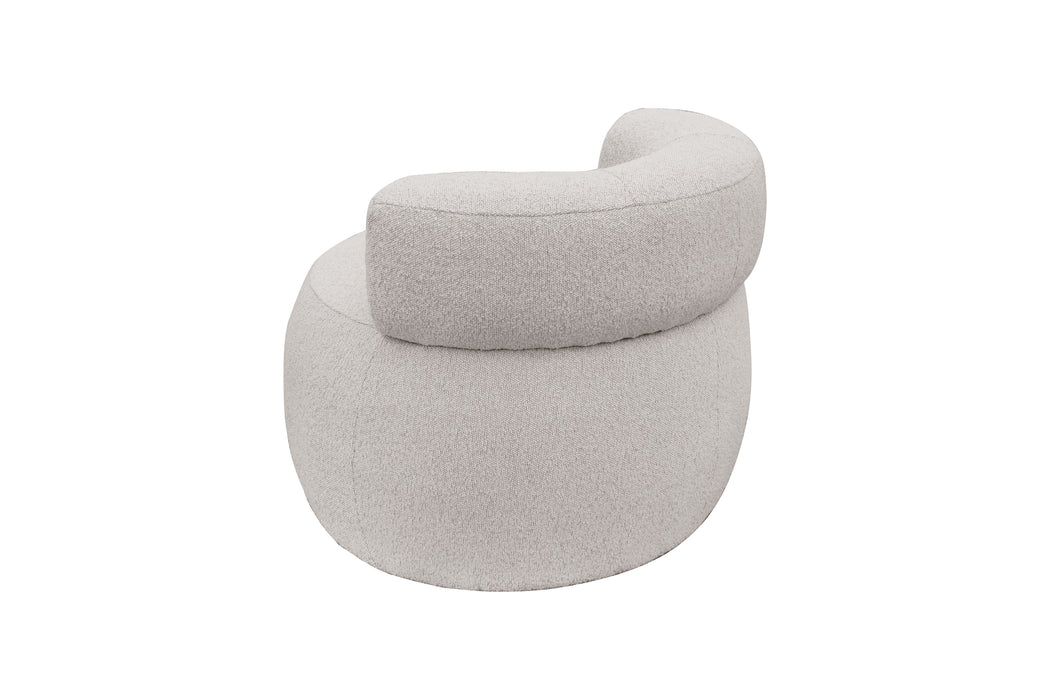 Fremont Swivel Occasional Chair Fog