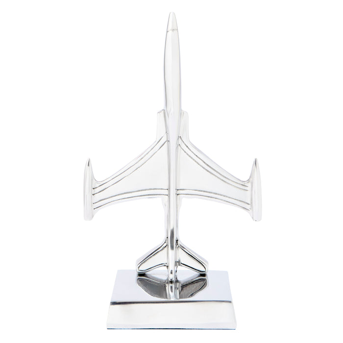 Aluminium Fighter Jet Bookends